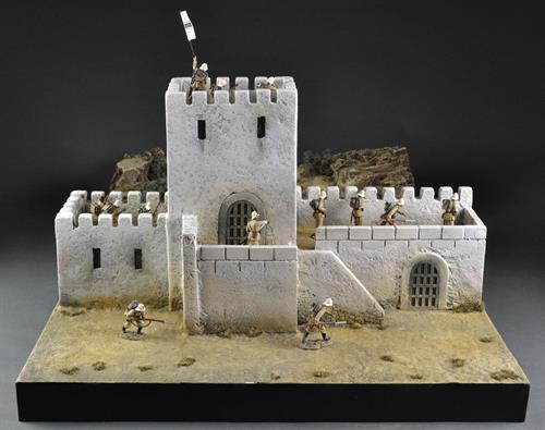 Desert fort - diorama