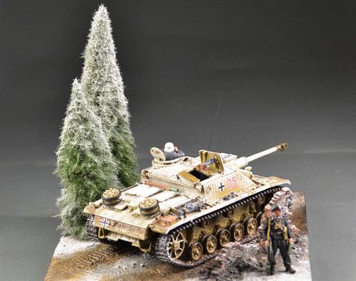 Winter terrain - Mini-diorama