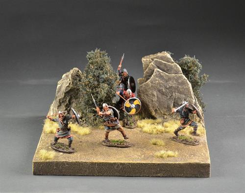 Felsiges Gelände - Mini-Diorama