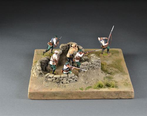 Sandbags fortification - Mini-diorama