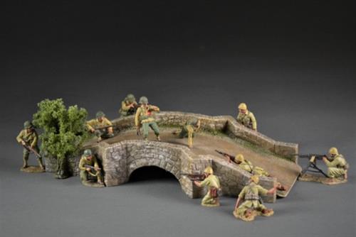 Southern European Stone Bridge with a tree