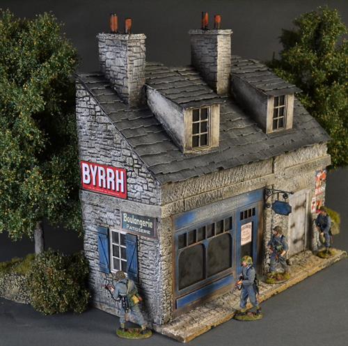 French "Boulangerie" bakery shop