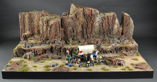 Monument Valley Wild West - diorama