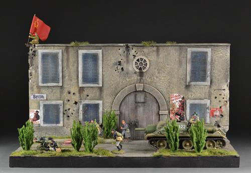 Berlin facade Building - diorama