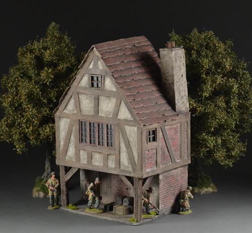 Medieval trading house, three floors.