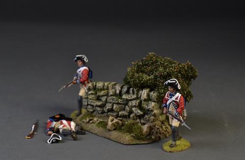 Steinmauer mit Busch (nur noch 1 Stück auf Lager)