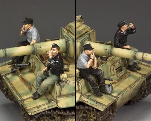 Relaxing Panzer Crewmen