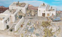 North African Village - diorama 